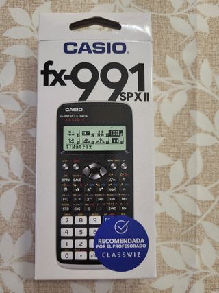 Calculadora Casio fx-991SP XII