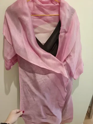 Vestido fiesta Carolina Herrera marrón