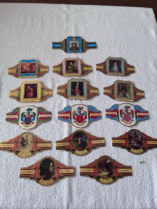 Caja Cohiba Lanceros con colección de vitolas