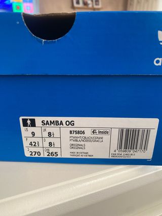 Adidas Samba OG Zapatillas Talla 42.5