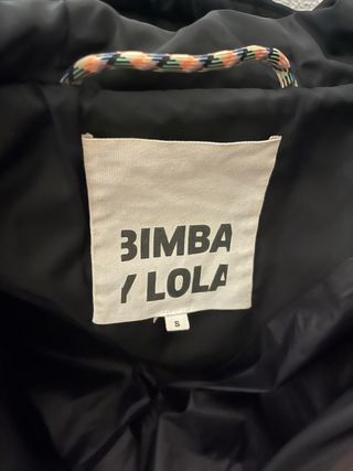 Abrigo plumífero Bimba y Lola negro