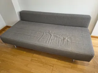 Sofá Cama Gris Tela