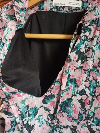Vestido floral Pull&Bear