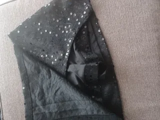 Falda pantalón Zara lentejuelas