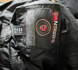 Parka Geographical Norway Negra