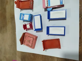 Lote de Camas y Cunas Playmobil