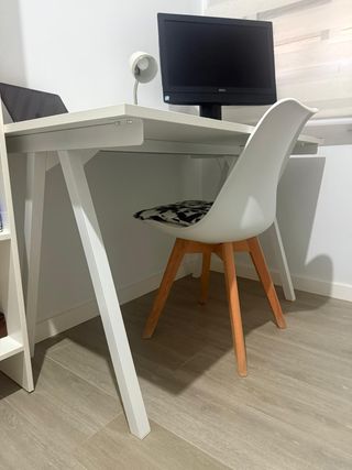 Escritorio blanco 120x70 cm