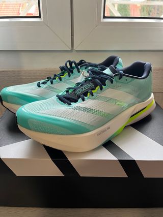 Adidas Adizero Boston 13 Verde/Turquesa