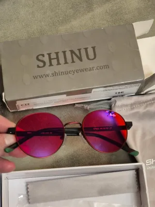 Gafas SHINU filtro luz morada/rosa