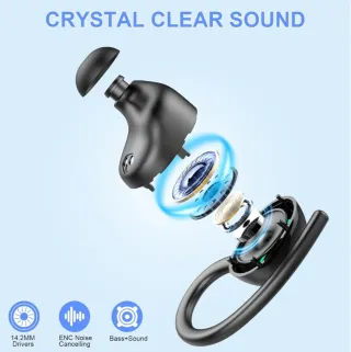 Auriculares Inalambricos Negros