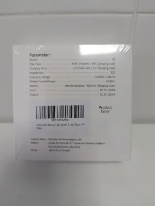 Auriculares Inalambricos Negros