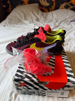 Nike Blazer Low Morado/Rojo