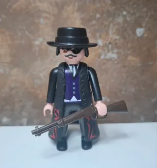 Playmobil custom pistolero vaquero