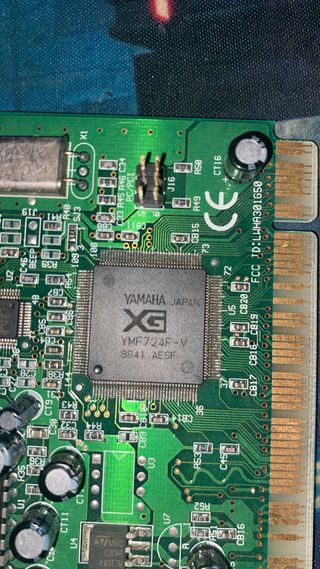 Tarjeta de Sonido Yamaha