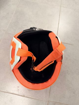 Casco de esquí para niño Wedze naranja
