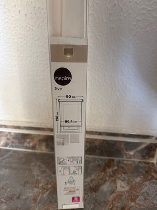 Tenda a rullo bianca