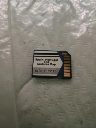 Tarjeta Mapa España Portugal Andorra 256 MB