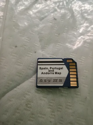 Tarjeta Mapa España Portugal Andorra 256 MB