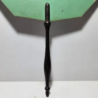 Antico ventaglio francese con incisione '800