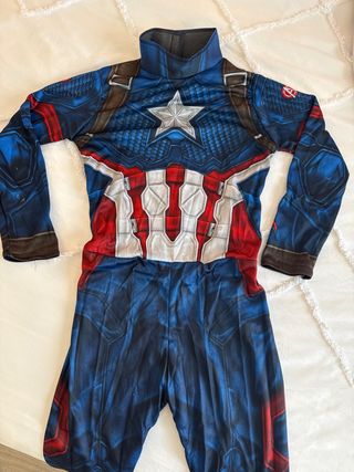 Disfraz Capitán América Talla 5-7