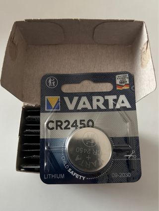 Pila Botón Litio CR2450 Varta