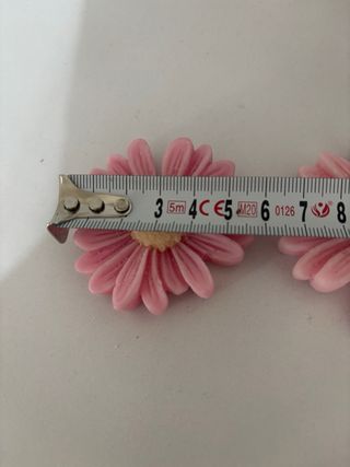 Candele margherita rosa e gialle