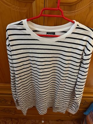 Camiseta Rayas Manga Larga Lefties Talla M