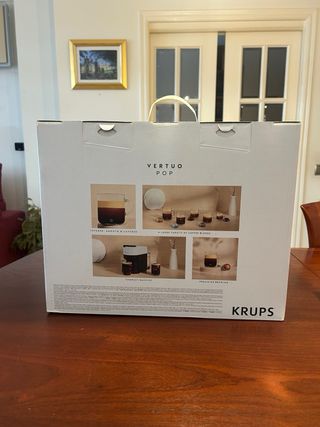 Cafetera Nespresso Vertuo Pop Blanca