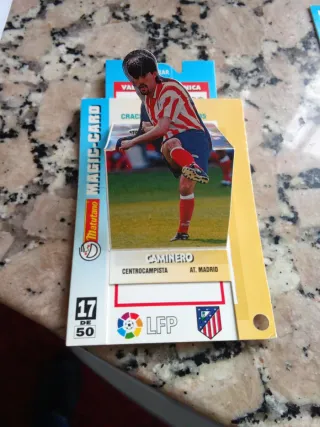 Cromo Futbol CAMINERO AT. MADRID