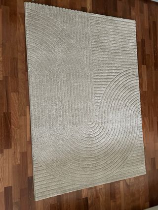 Tappeto Beige/Grigio 170x120