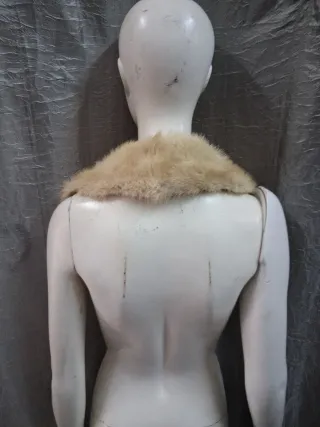 Collo stola scialle vera pelle vis.one