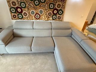 Sofá Moradillo Chaiselongue Gris