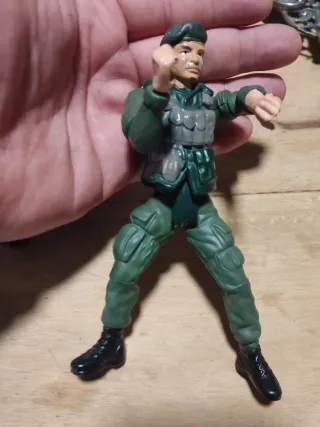 3 Figuras Soldados Articulados 16cm