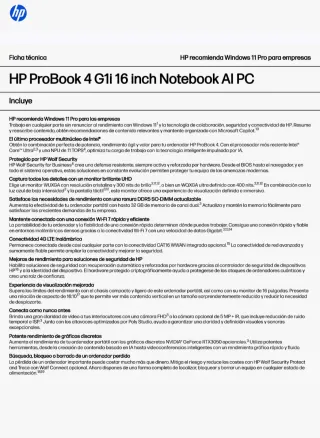 HP ProBook 4 G1i 16 Notebook AI PC