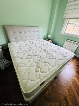 Colchón Pikolin 190x180 + 2 Canapés 90x190