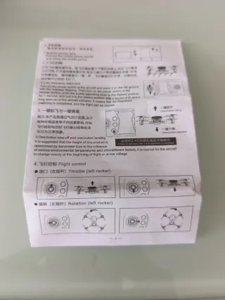 Drone cutre (no sé si funciona) escucho ofertas.