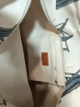 Bolso grande estampado