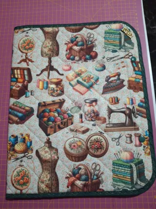 Carpeta de proyectos de costura