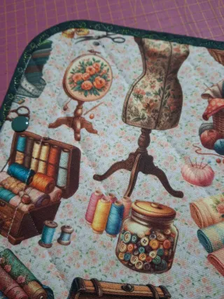 Carpeta de proyectos de costura