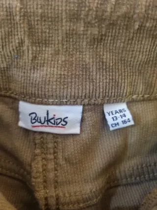 Pantaloni Blukids 13-14 anni corduroy
