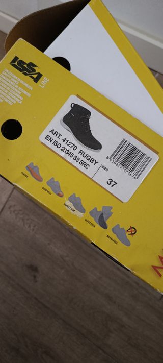 Botas de seguridad homologadas