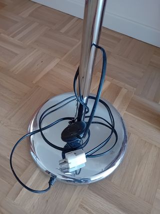 Lámpara de pie vintage esférica