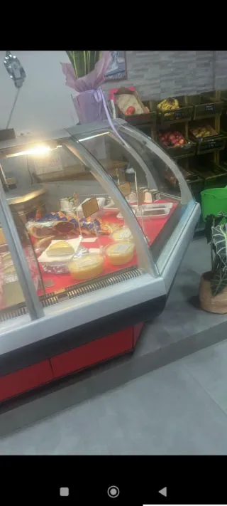 Vitrinas alimentación impecables