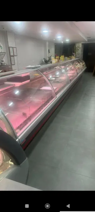 Vitrinas alimentación impecables