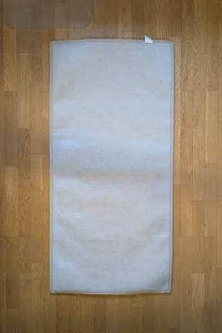 Alfombra beige sin estrenar hecha en Holanda