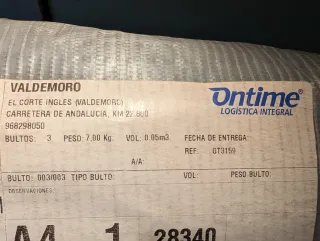 Alfombra beige sin estrenar hecha en Holanda