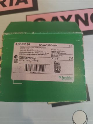 Dpn vigi 16A Diferencial Schneider A9D33616