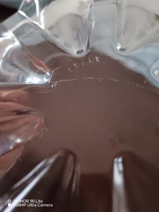 Set 7 Ciotole Vetro Decorato Vintage 1 grande 6