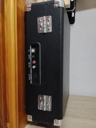 Tocadiscos Vinilo Negro