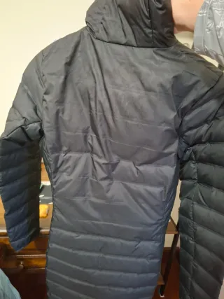 Abrigo Columbia Negro Mujer